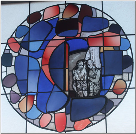 Kirchenglasfenster 455x447